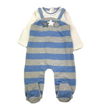 MAYORAL tutina tinta unita con fantasia a righe Bianco per Neonato 2675 BIANCO MAYORAL 