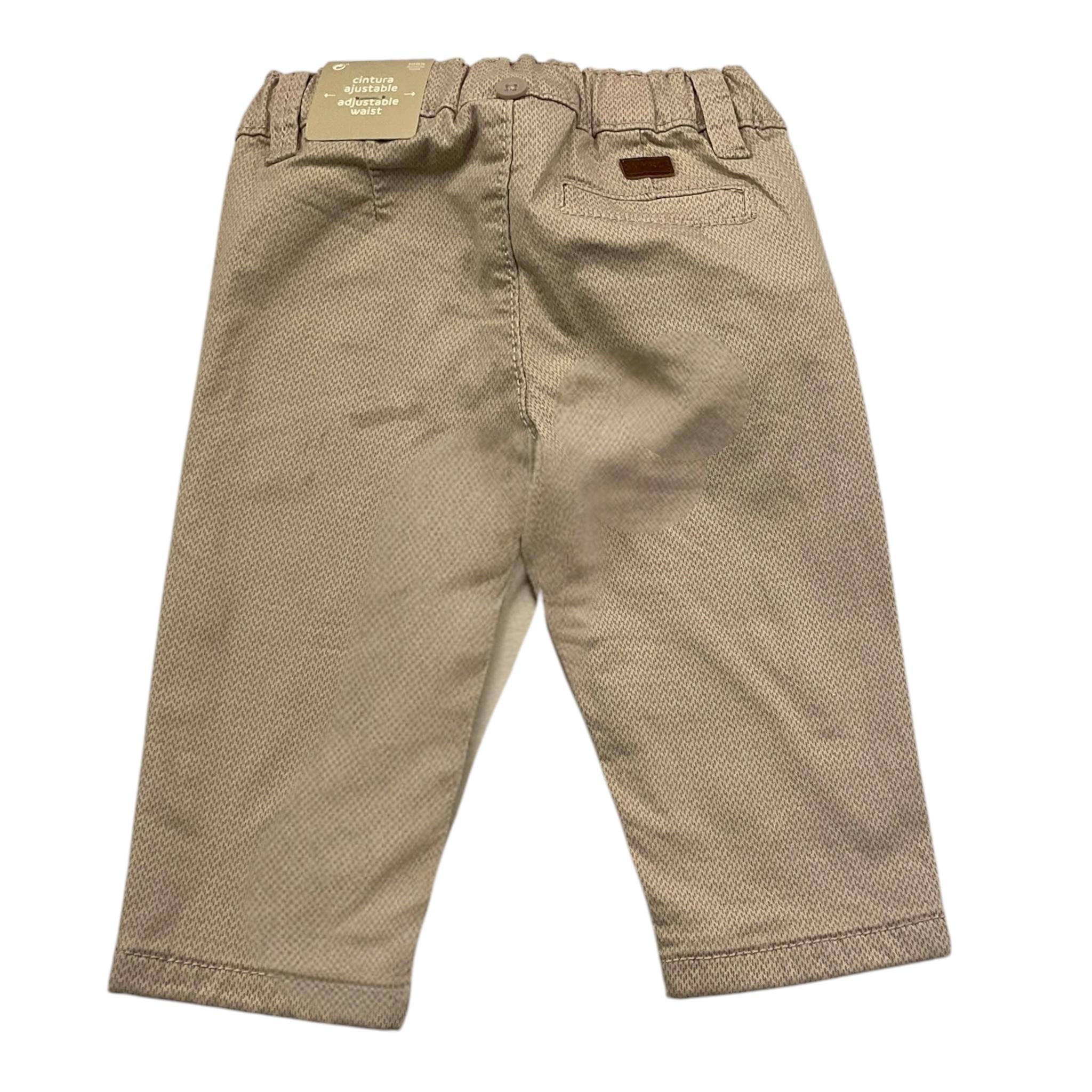 MAYORAL pantalone tinta unita con girovita regolabile Beige per Neonato 2521 BEIGE MAYORAL 