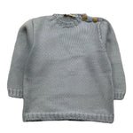 WEDOBLE maglia tinta unita con bottoni Azzurro per Neonato I2405301 AZZURRO WEDOBLE 