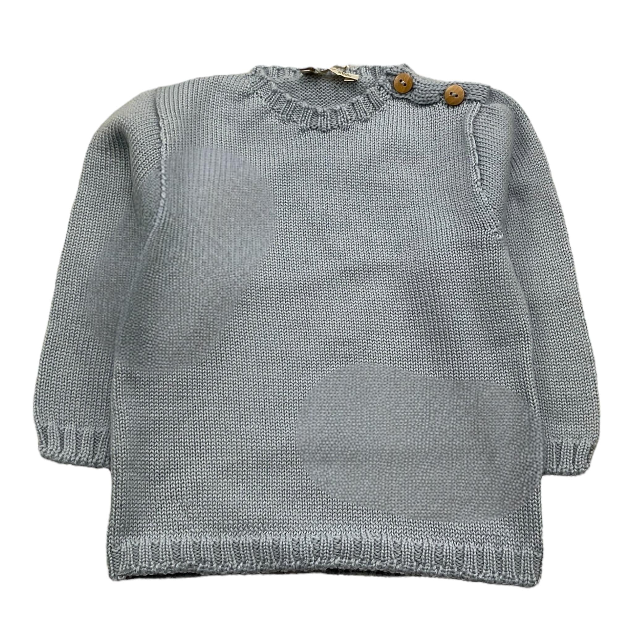 WEDOBLE maglia tinta unita con bottoni Azzurro per Neonato I2405301 AZZURRO WEDOBLE 