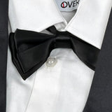 Over-D Completo Cerimonia 5 Pezzi Camicia-Giacca-Papillion-Gilet-Pantalone per Bambino OK421AB NERO OVER-D 