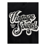 NAICE abito tinta unita modello felpa con stampa Nero per Bambina 27219 NERO NAICE 