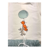 Valentina Bebes Completo 2 Pezzi T-Shirt-Bermuda Bianco Per Neonato
