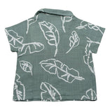 Play Up Camicia Mezza Manica Tinta Unita per Neonato PA011AQ11252 VERDE PLAY UP 