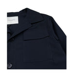 Paolo Pecora Camicia Manica Lunga Tinta Unita con Tasconi per Bambino PP4193 BLU PAOLO PECORA 