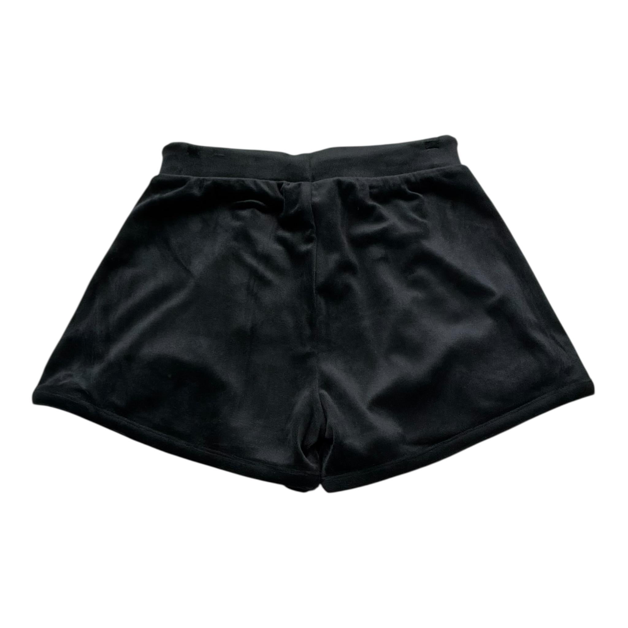 Juicy Couture Short In Velluto Tinta Unita per Bambina JBX6742 NERO JUICY COUTURE 