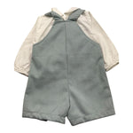 CALAMARO completo 2 pezzi camicia-salopettes Azzurro per Neonato 11074 AZZURRO CALAMARO 