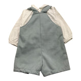 CALAMARO completo 2 pezzi camicia-salopettes Azzurro per Neonato 11074 AZZURRO CALAMARO 