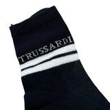 calzini tinta unita con logo JDJEJJE BLU TRUSSARDI 