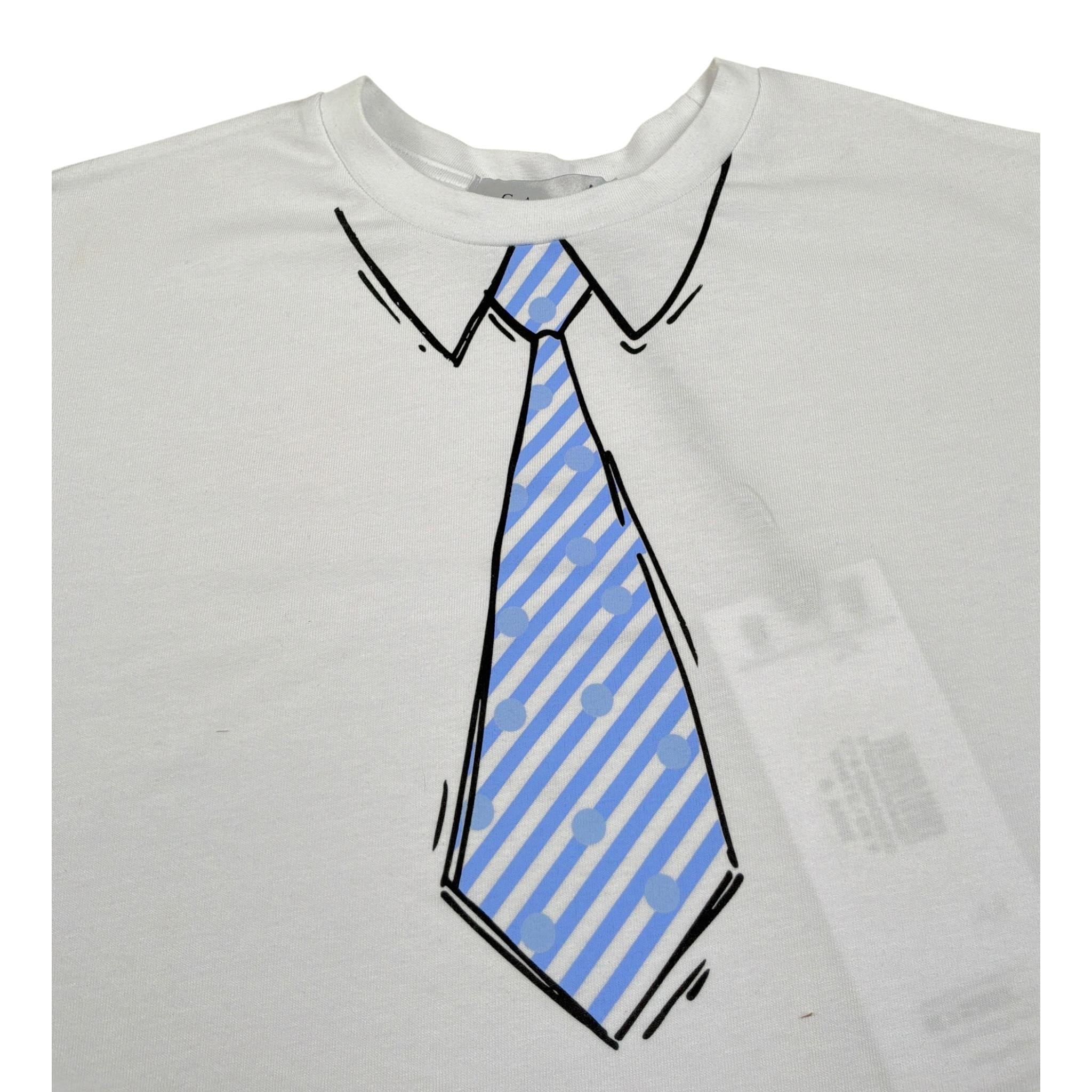 Gaelle T-Shirt tinta unita con Stampa Bianco per Bambina 2746M00528 BIANCO GAELLE 