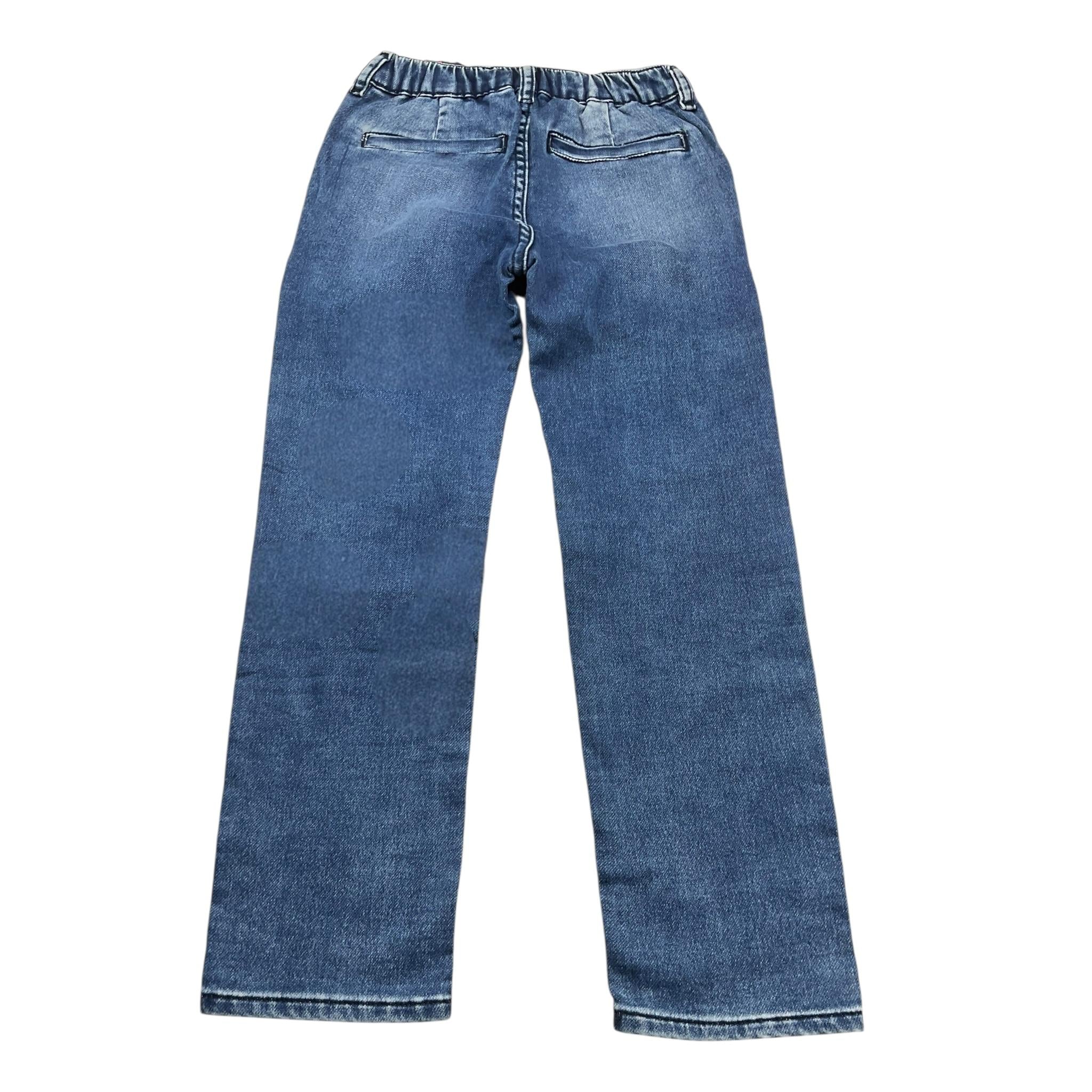 Guess Jeans Tinta Unita con Elastico In Vita per Bambino N4RA05D59P0 AZZURRO GUESS 