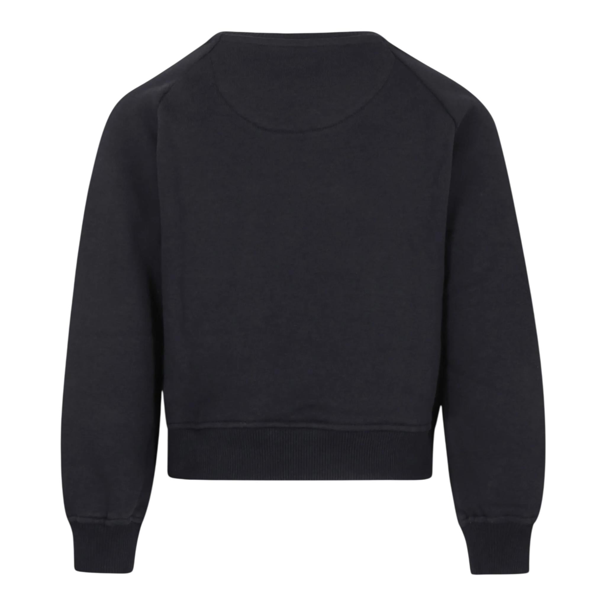 LEVI'S felpa girocollo tinta unita con stampa Nero per Bambino 4EL085 NERO LEVI'S 