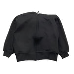 MOUSSE felpa tinta unita con zip e cappuccio Nero per Bambina HKFZ362B NERO MOUSSE 