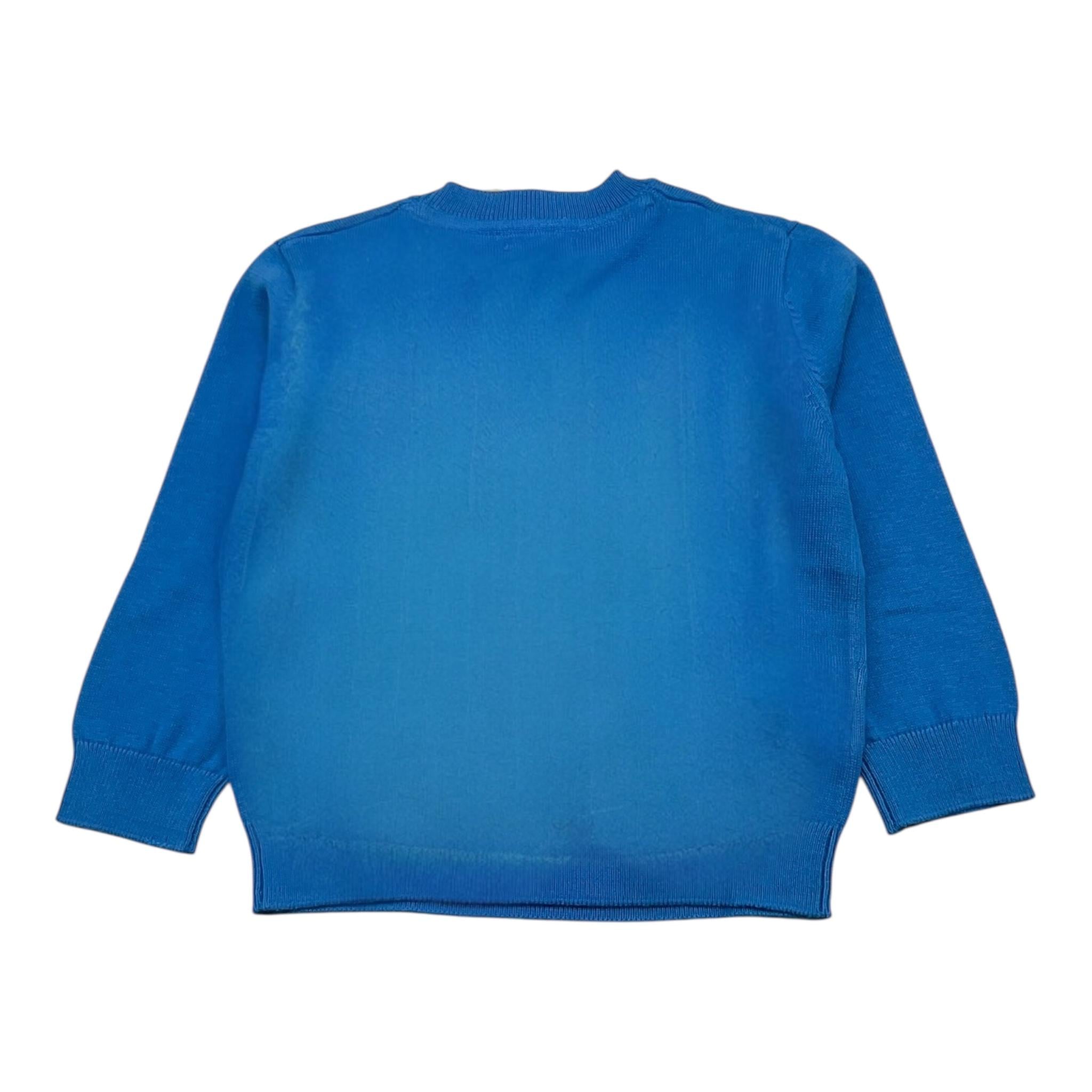 MAYORAL maglia girocollo tinta unita Cobalto per Bambino 323XX COBALTO MAYORAL 