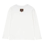 JOHN RICHMOND shirt girocollo tinta unita con stampa Bianco per Bambino RBA24074TS BIANCO JOHN RICHMOND 