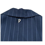 Dondup Gilet Tinta Unita Modello Crop per Bambina DFGL002 BLU DONDUP 