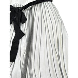 Liu Jo Abito Bicolore con Fantasia A Righe per Bambina Z9153 BIANCO LIU JO 