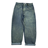 Gaelle Jeans tinta unita con Girovita Regolabile Blu per Bambina 2745PD00489 BLU GAELLE 