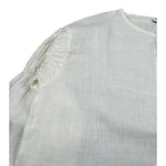 Il Gufo Camicia Manica Lunga Tinta Unita per Bambina P25CL253L6006 PANNA IL GUFO 