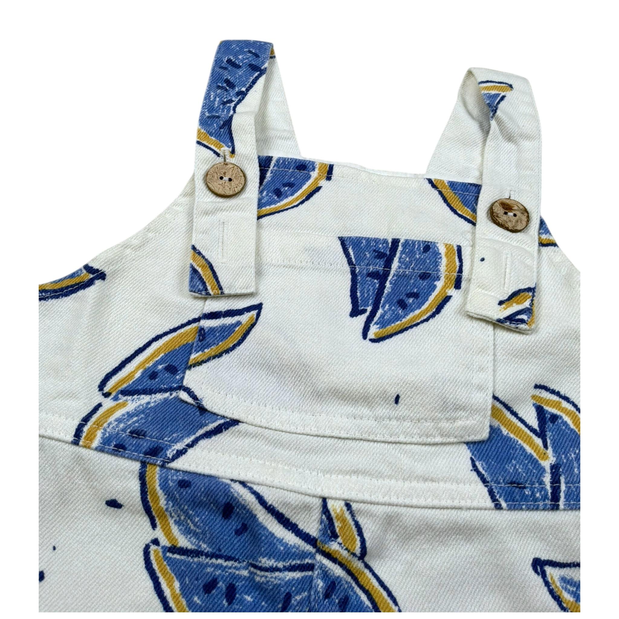 Play Up Salopette Tinta Unita per Neonato PA011AQ115033 BIANCO PLAY UP 