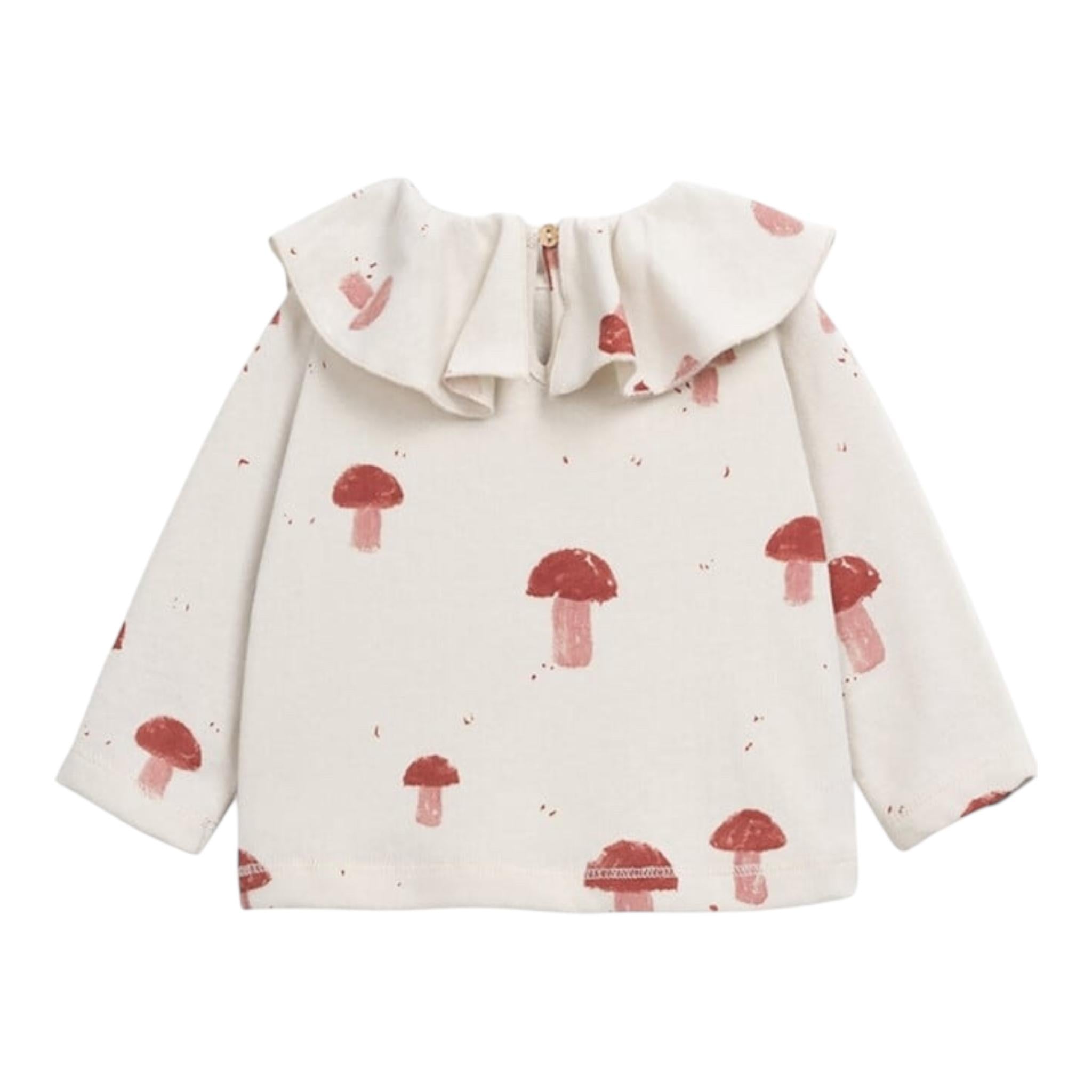 PLAY UP shirt tinta unita con stampa Beige per Bambina PA022AP11004 BEIGE PLAY UP 
