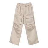 Twinset Pantalone Tinta Unita Con Elastico In Vita Beige Per Bambina