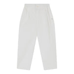 Dou Dou Pantalone Tinta Unita con Elastico In Vita per Bambina DW6P61X BIANCO DOU DOU 