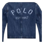 Ralph Lauren Giubbino In Denim Tinta Unita con Bottoni per Bambino 313957660001 BLU RALPH LAUREN 