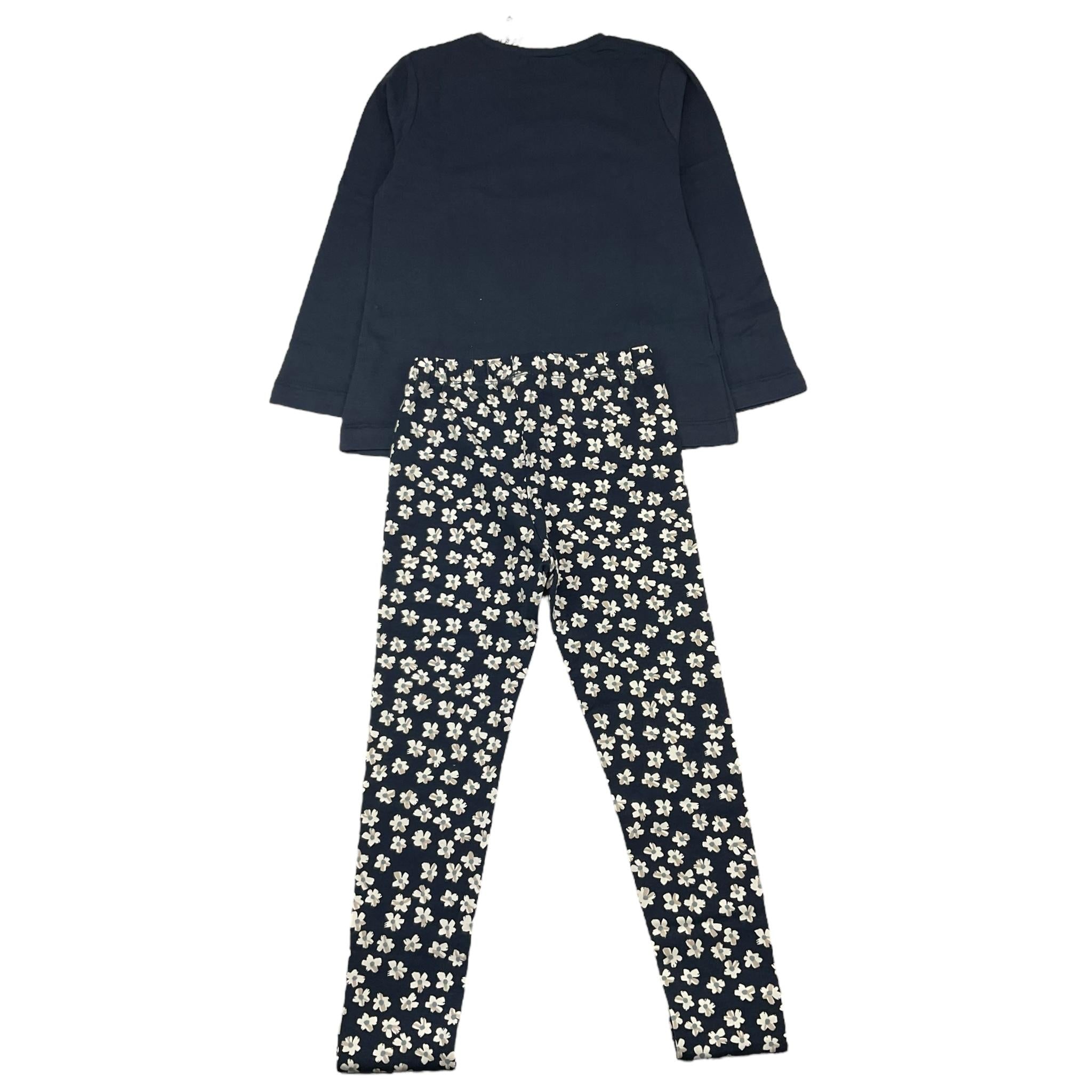 MAYORAL completo 2 pezzi shirt-leggins fantasia floreale Blu per Bambina 4713 BLU MAYORAL 