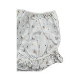 Wedoble Culotte Tinta Unita con Stampe per Neonata V2504721E BIANCO WEDOBLE 