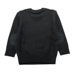 PAOLO PECORA maglia girocollo tinta unita Nero per Neonato PP3756N NERO PAOLO PECORA 