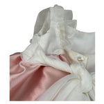 Cua-Cuak Abito Cerimonia Giromanica Bicolore Rosa per Neonata 4858 ROSA CUA-CUAK 