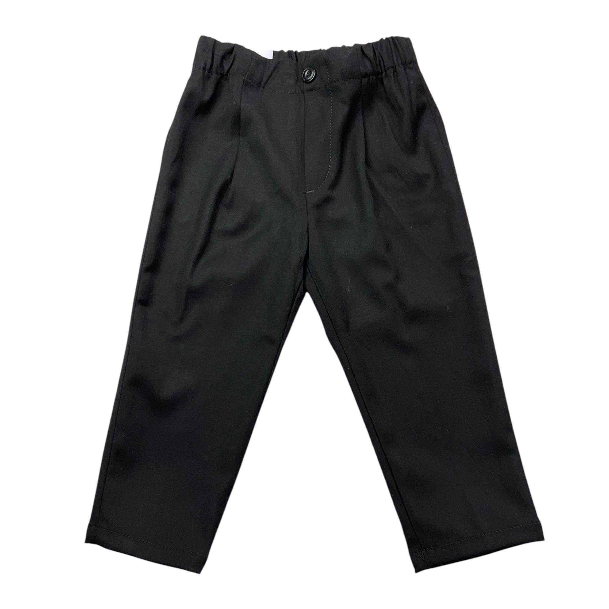 MICHAEL COAL pantalone inta unita con elastico in vita Nero per Bambino LITTOM7157LF24J NERO MICHAEL COAL 