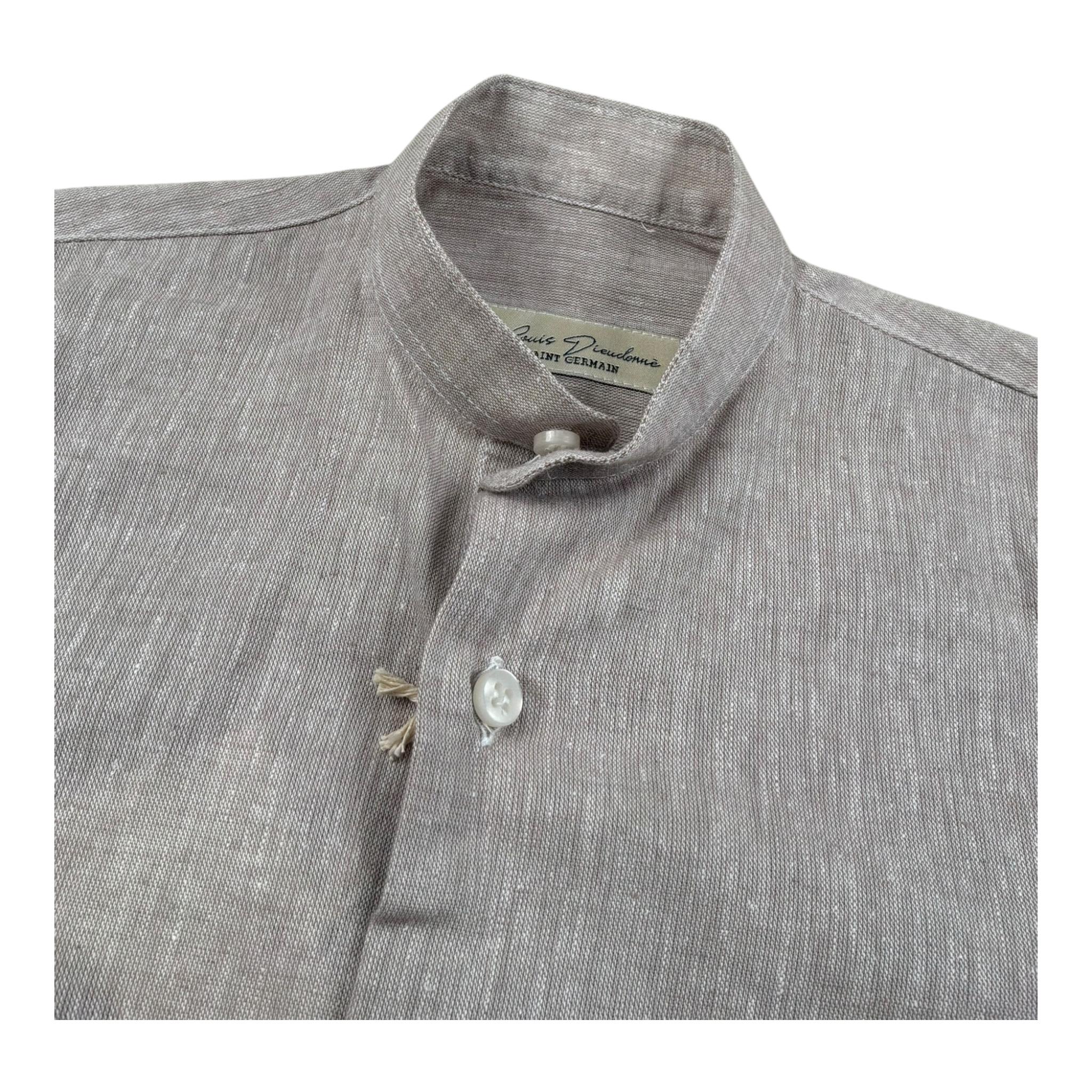 Louis Dieudonne' Camicia Mezza Manica Tinta Unita per Neonato LD03N BEIGE LOUIS DIEUDONNE' 