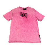 John Richmond T-Shirt Girocollo Tinta Unita con Stampa per Bambina RGP26153TS ROSA JOHN RICHMOND 