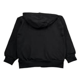 Hinnominate Felpa Tinta Unita con Zip E Cappuccio per Bambino 3635F00001 NERO HINNOMINATE 