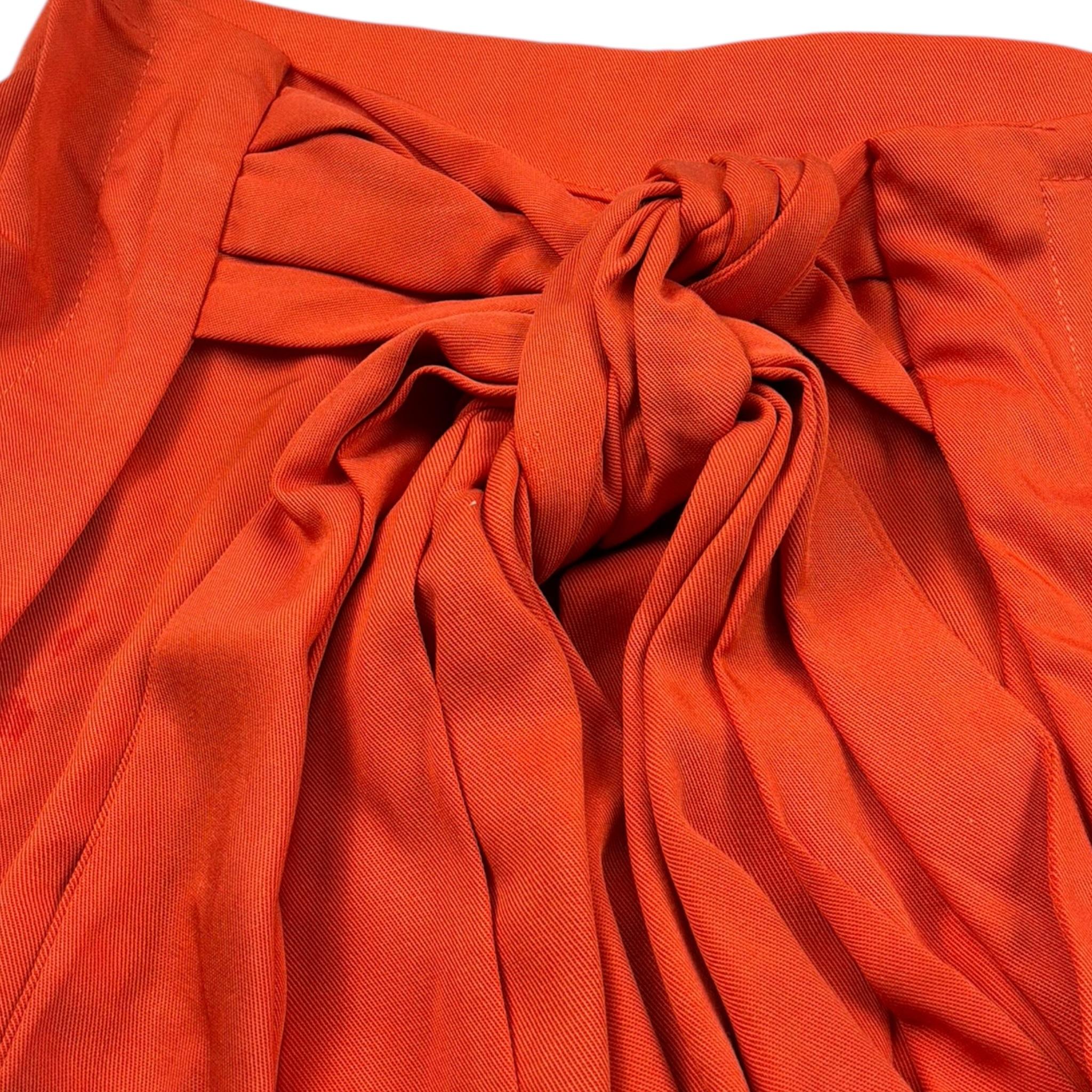 Gaia Short Tinta Unita Modello Gonna per Bambina G3145 ARANCIONE GAIA 