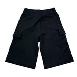 Zu+Elements Bermuda Tinta Unita con Tasconi per Bambino ZU254 NERO ZU+ELEMENTS 