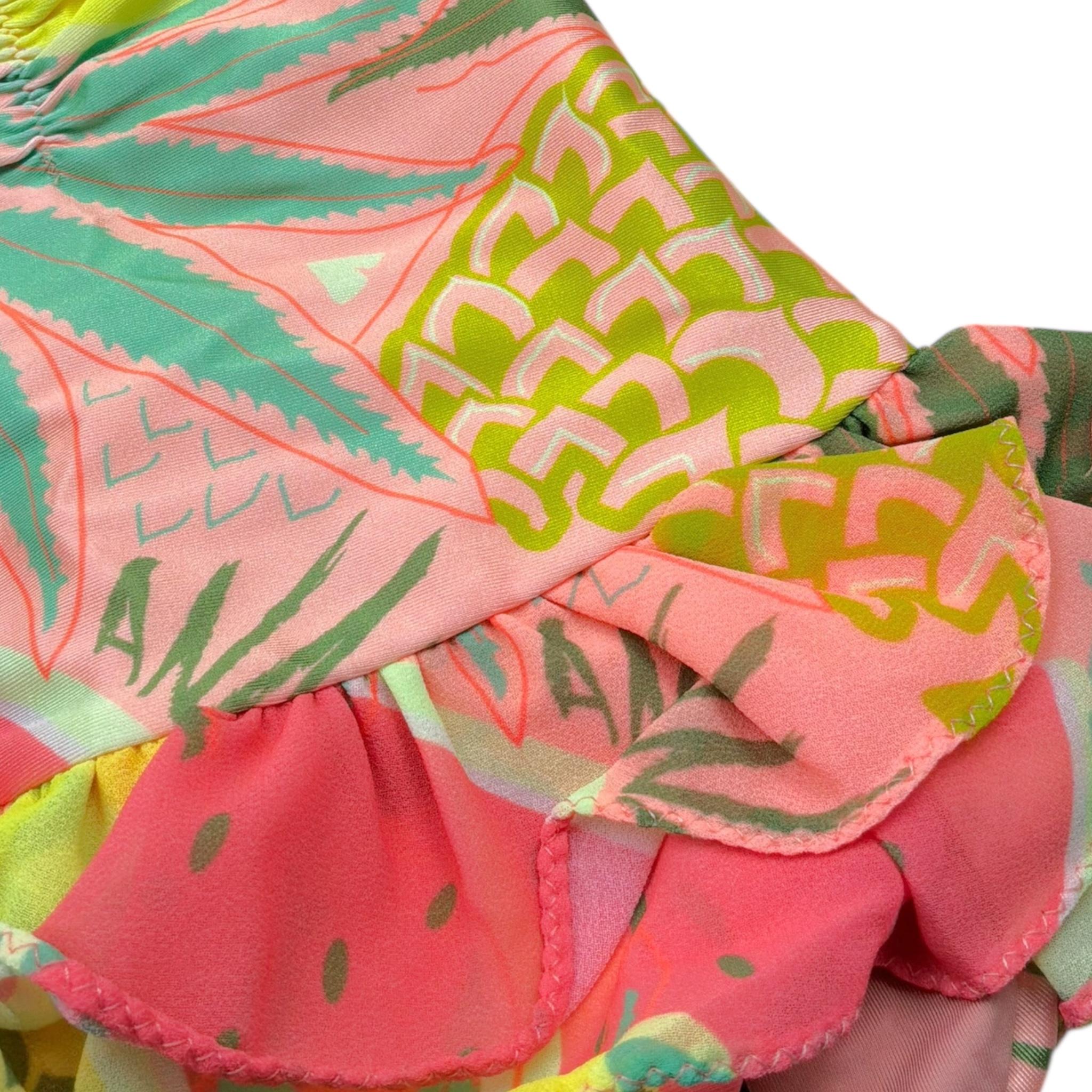 F**K Costume Intero Tinta Unita con Fantasia per Bambina FJ25B2A05MKX20 ROSA F**K 