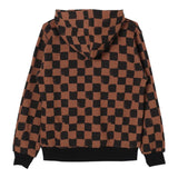 SPRAYGROUND felpa chiusa con cappuccio fantasia quadri Marrone per Bambino SPY1151BRW MARRONE SPRAYGROUND 