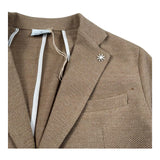 Manuel Ritz Giacca Tinta Unita con Logo per Bambino MR2874 CAMMELLO MANUEL RITZ 