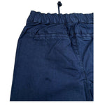Please Pantalone tinta unita con Elastico In Vita Blu per Bambino PE84270B72 BLU PLEASE 