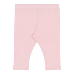 Moschino Leggins Tinta Unita con Logo per Bambina MDP03D ROSA MOSCHINO 
