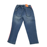 Trussardi Jeans Tinta Unita con Profili In Contrasto per Bambina TIP23090JE BLU TRUSSARDI 