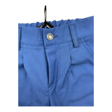 Daniele Alessandrini Pantalone Tinta Unita con Elastico In Vita Blu per Neonato