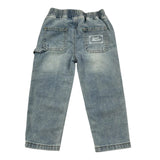 Daniele Alessandrini Jeans Tinta Unita con Elastico In Vita per Neonato 1295PD00171X AZZURRO DANIELE ALESSANDRINI 