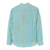 Etro Camicia Tinta Unita con Stampa per Bambino GW5P40 AZZURRO ETRO 