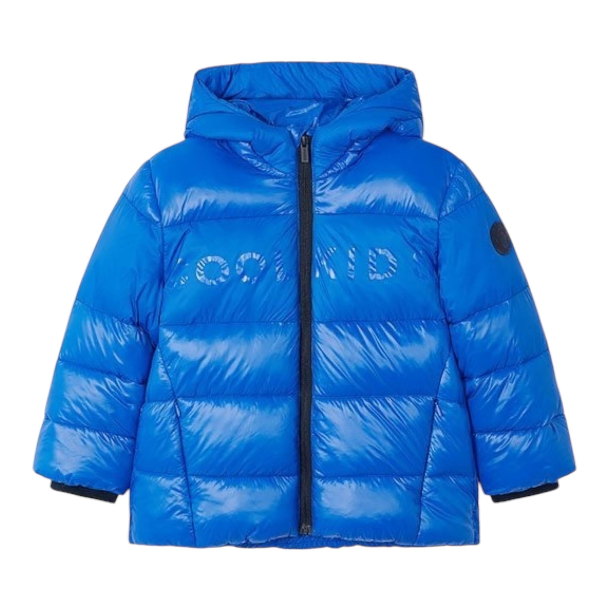 MAYORAL giubbino tinta unita con zip e cappuccio Blu per Bambino 4470 BLU MAYORAL 