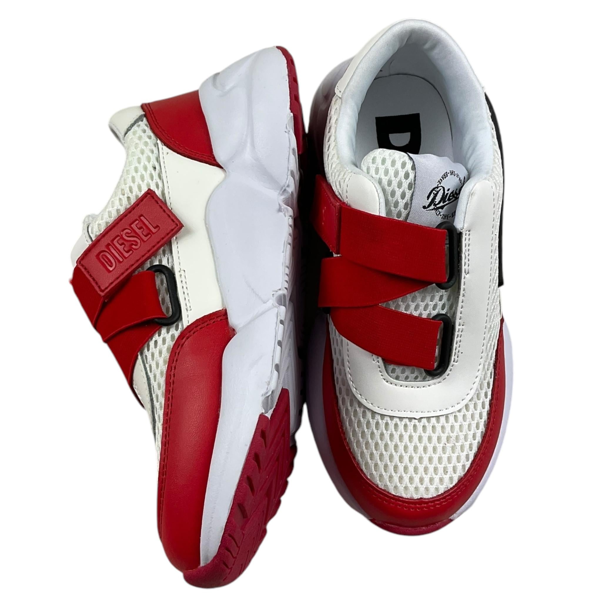 DIESEL BC0537BIANCO/ROSSO