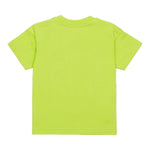 Diesel T-Shirt Girocollo Tinta Unita con Stampa per Bambino K00569J VERDE DIESEL 